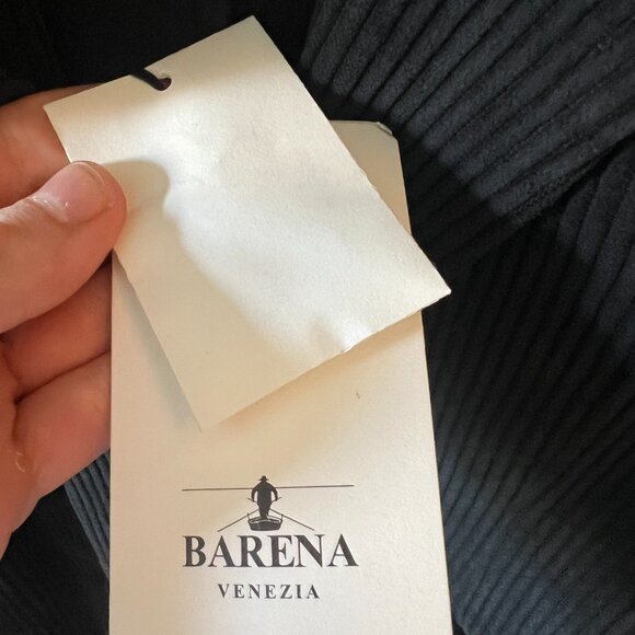 Barena Black Corduroy Single-Breasted Blazer - 42US - BNWT - Picture 6 of 8